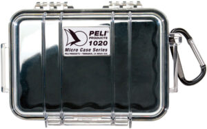 Peli 1020 Micro Case - Clear with Black Liner