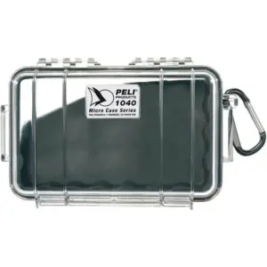 Peli 1040 Micro Case - Clear with Black Liner