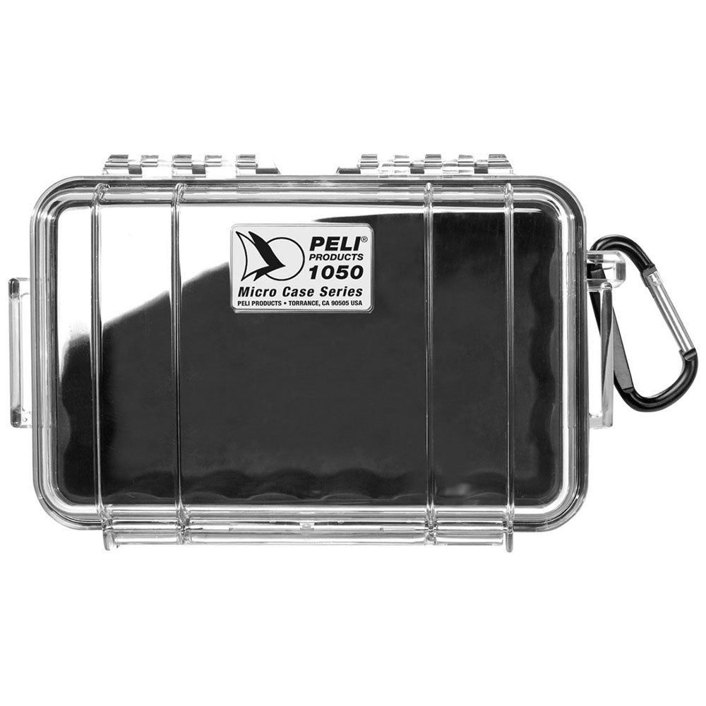 Peli 1050 Micro Case - Clear with Black Liner Peli 1050 Micro Case - Clear with Black Liner