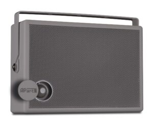 Apart SMB6VG On-Wall 100V Speaker with Volume Control, 6W, Grey (910-01484)