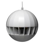 Apart SPH20 360° 8″ Pendant Sphere Speaker 20W/100V White (910-01488)