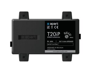 Apart T20IP 100V Line Speaker Transformer 8Ω, 20/10/5/2.5W Taps (910-01499)