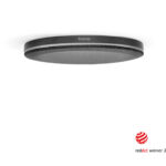Biamp Parle TCM-XEX Expansion Ceiling Beamtracking Microphone Black (920-00500-10000)