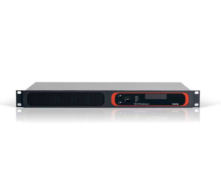 Biamp TesiraFORTE AVB VT Fixed I/O DSP 12 AEC Inputs / 8 Outputs / VoIP (920-00450-00003)