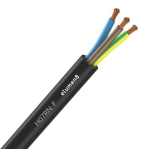Elumen8 H07RN-F 2.5mm² 3 Core Rubber Cable 500m (CABL3511B)