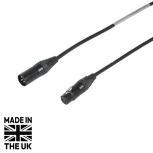 Tourspec 10m 3-Pin Neutrik XLR Male to Female Tour Grade DMX Cable (CABL736)