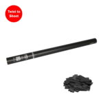 Equinox Handheld Confetti Cannon 80cm Black