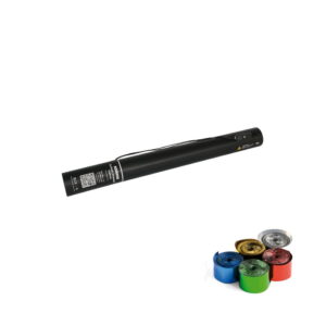 Equinox Electric Streamer Cannon 50cm Multicoloured Metallic