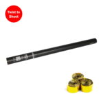 Equinox Handheld Streamer Cannon 80cm Gold Metallic