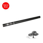 Equinox Handheld Streamer Cannon 80cm Silver Metallic