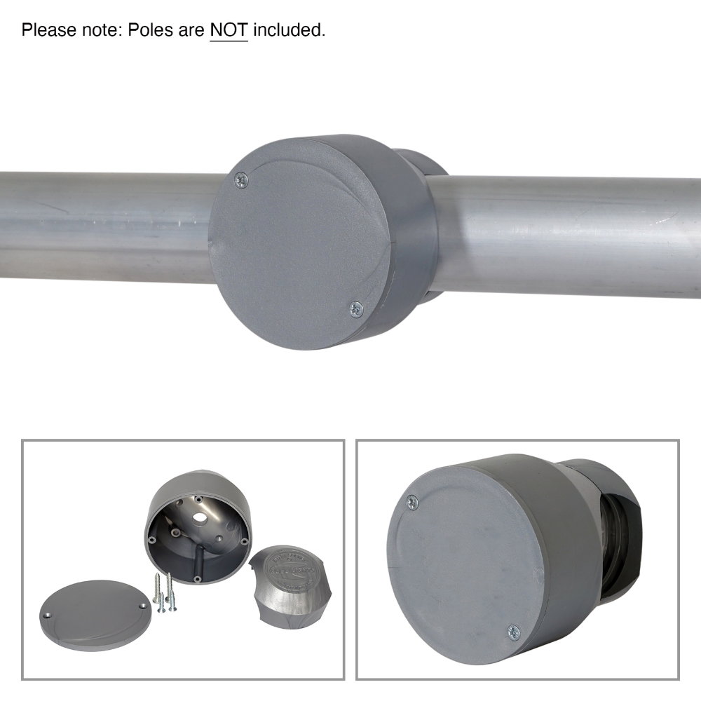 Robolights Grey Smart Socket Set with Blank Lid (SSS/B/G) Robolights Grey Smart Socket Set with Blank Lid - Image 1