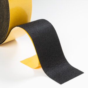 Le Mark Black Felt Tape 50mm x 25m (BLACKFELT5025)