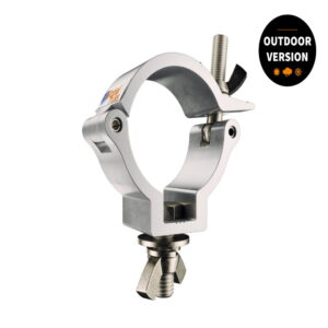 Global Truss 812-OD Narrow Half Coupler Silver, Outdoor Rated (GL3006-OD)