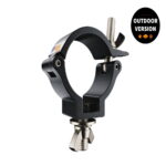 Global Truss 812-B-OD Narrow Half Coupler Stage Black, Outdoor Rated (GL3006A-OD)
