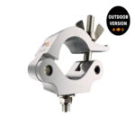 Global Truss 823-OD Outdoor Half Coupler Silver 500kg WLL (GL3007-OD)