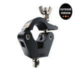 Global Truss 8123-B-OD Outdoor Heavy Duty Half Coupler Hex Bolt Black 750kg (GL3039B-OD)