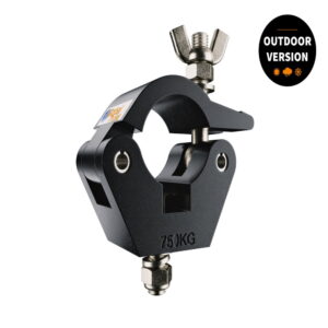 Global Truss 8123-B-OD Outdoor Heavy Duty Half Coupler Hex Bolt Black 750kg (GL3039B-OD)