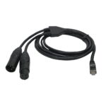Hollyland CA01 RJ45 to Dual XLR Cascade Cable 2m for G51 (HL0056)