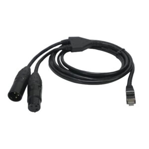 Hollyland CA01 RJ45 to Dual XLR Cascade Cable 2m for G51 (HL0056)