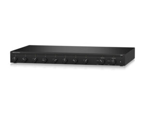 Lab Gruppen CM82 Commercial Rack Mount Mixer 8 In / 2 Out 19″ 1U (0600-AAB86-UK1)