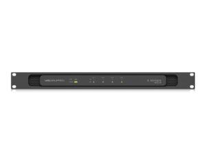 Lab Gruppen E 40:4 Energy Efficient Class-D Amplifier 4×1000W 19″ 1U (000-D5L01-00010)