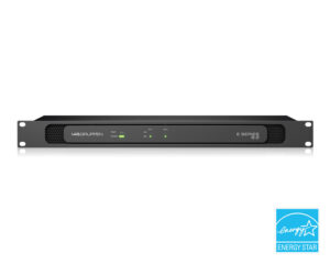 Lab Gruppen E8:2 Energy Efficient Class-D Amplifier 2×400W 19″ 1U (000-DFF04-00010)
