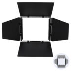 LDR Rima 4-Leaf Barn Door, Silver