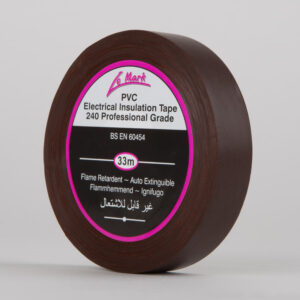 Le Mark PVC Electrical Insulation Tape 19mm x 33m - Black (LEMPVC19BK)