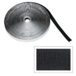 Elumen8 Hook Tape 25m × 20mm Black (TAPE065)