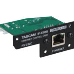 Tascam IF-E100 Ethernet Control Card – for CD-400UDAB & MP-800UDAB