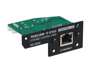 Tascam IF-E100 Ethernet Control Card – for CD-400UDAB & MP-800UDAB