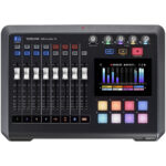 Tascam Mixcast 4 Podcast Recording Console – 14-Track SD Recorder & USB Interface