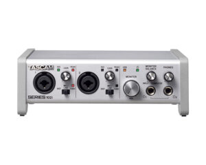 Tascam SERIES 102i USB Audio & MIDI Interface – 10-in/4-out, DSP Mixer, 192kHz/24-bit