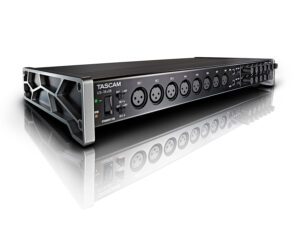 Tascam US-16×08 USB Audio & MIDI Interface – 16-in/8-out, 8 Ultra-HDDA Mic Preamps, DSP Mixer