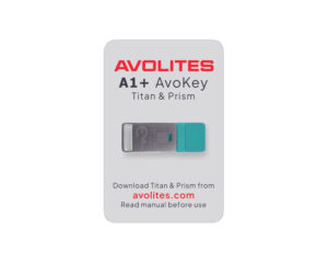 Avolites A1+ AvoKey Titan 1024 Ch / 1 Prism Output USB-C Plug-In Key