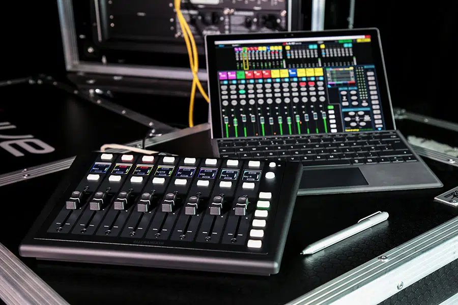 Surfaceless dLive mixing