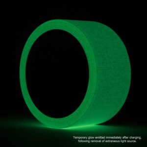 Pro Gaff PRO661 Photoluminescent Glow Cloth Tape 24mm x 4.5m - Glow Green (PRO661PHTOLUM243)