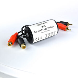 AV:Link Ground Loop Isolator, RCA Plugs to RCA Sockets, 60cm