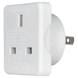 Mercury UK to USA Travel Adaptor, 10A