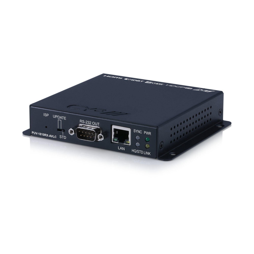 CYP Standard HDBaseT RX for PUV-1082-PRO, PUV-1810RX-AVLC CYP PUV-1810RX-AVLC HDBaseT AVLC Receiver LAN for PUV-1082-PRO - Image 1