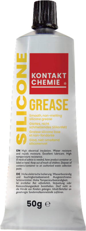Kontakt Chemie Silicone Grease 50g Tube, Lubricating and Insulating