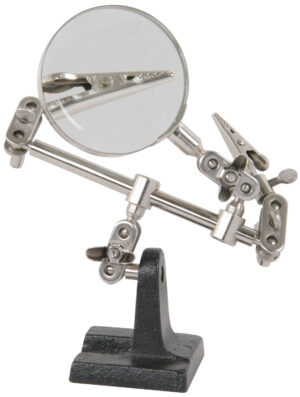 Mercury MAG01 Helping Hands Soldering Stand with 3x Magnifier