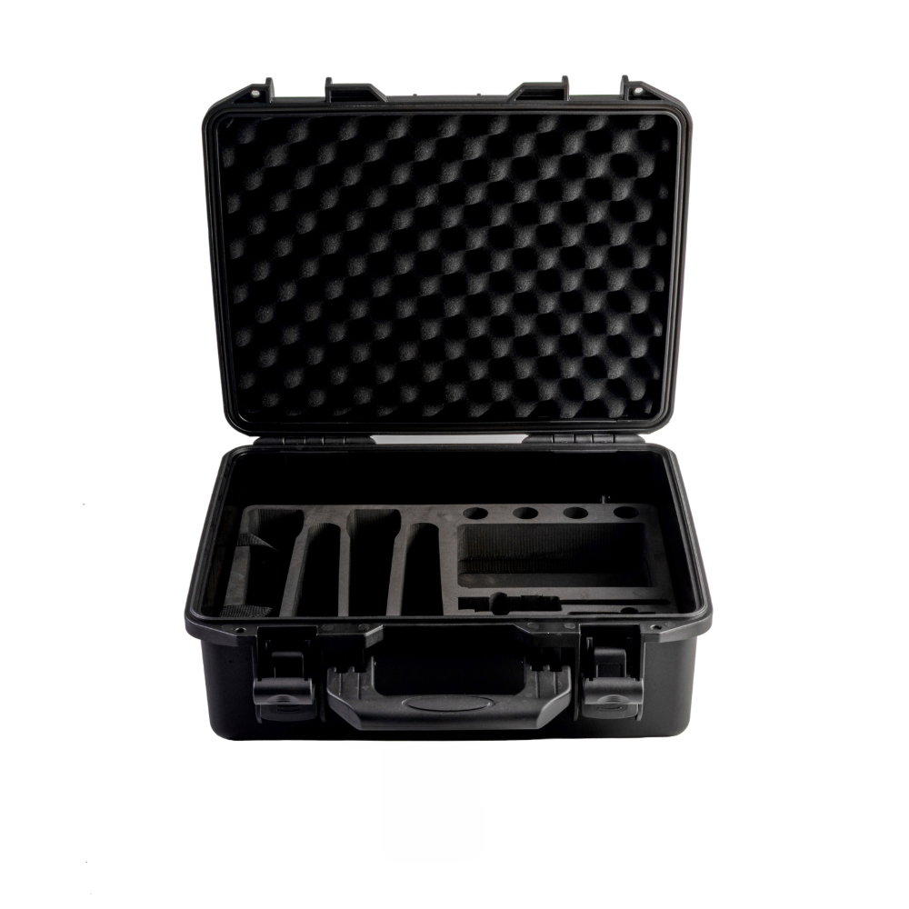 Elumen8 Rock Box 8 Radio Microphone Case (4x BP, 4x HH) Elumen8 Rock Box 8 Radio Microphone Case for 8 Transmitters (ELUM524) - Image 1