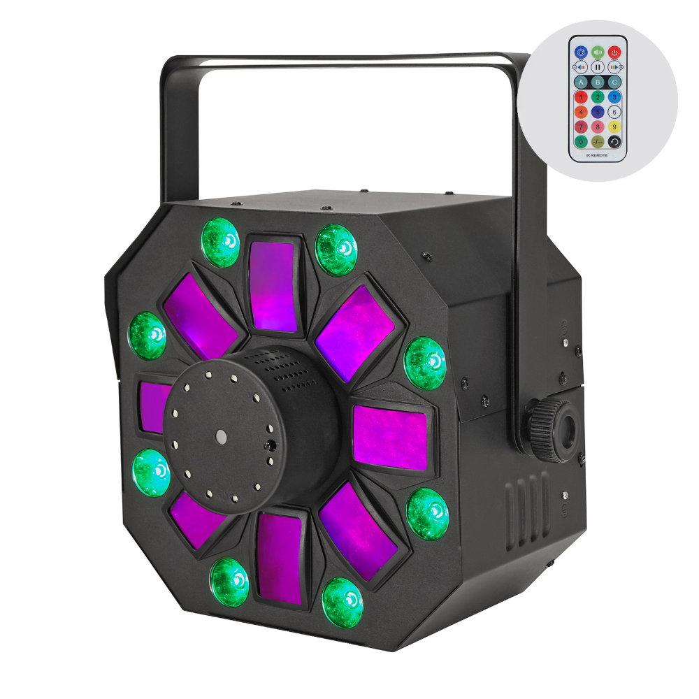 Equinox Hornet Equinox Hornet 4-in-1 LED Effect, Beam, Wash, Strobe and Laser - Image 1
