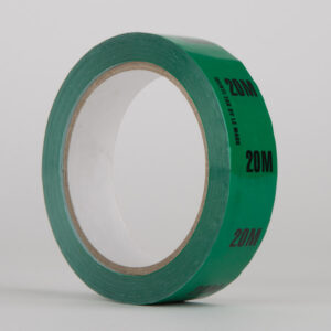 Le Mark Identi-Tak Cable Length ID Tape 24mm x 33m - 20M (Green)
