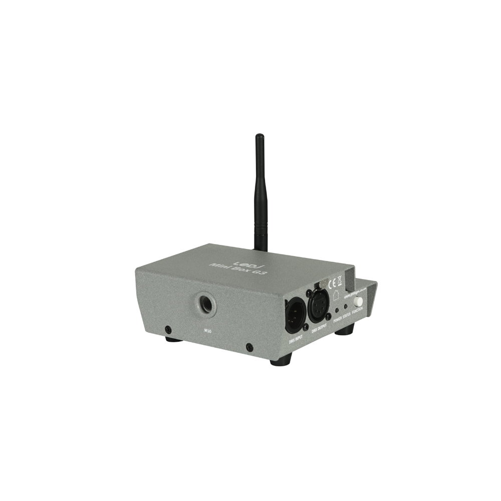 LEDJ Mini Box G3 PRO LEDJ Mini Box G3 PRO Wireless W-DMX Transceiver, 5-Pin DMX - Image 1