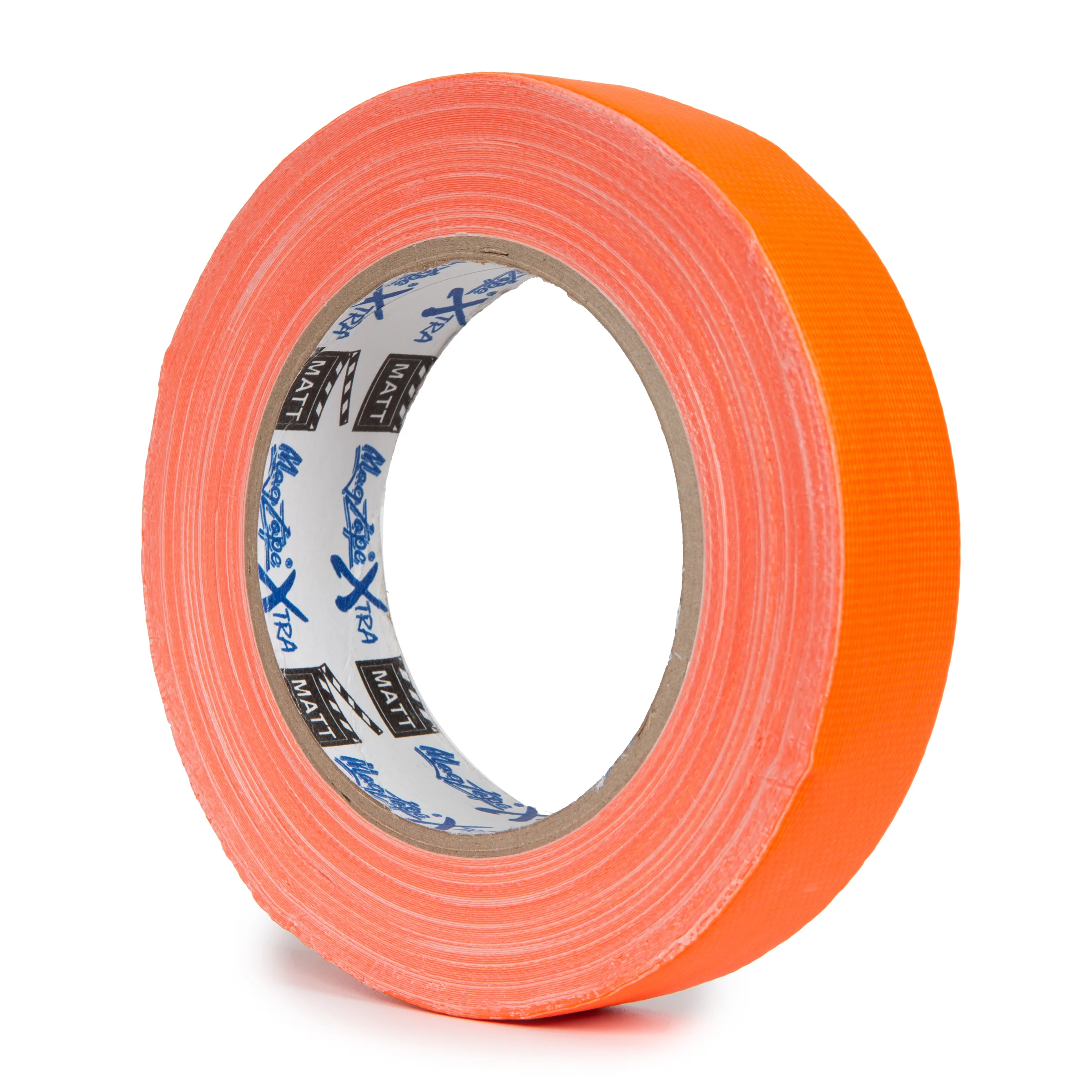 MagTape Xtra Matt Fluorescent Gaffer Tape 25mm x 25m – Fluorescent Orange MagTape Xtra Matt Fluorescent Gaffer Tape 25mm x 25m - Fluorescent Orange - Image 1