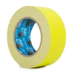 MagTape Xtra Matt Fluorescent Gaffer Tape 50mm x 25m - Fluorescent Yellow