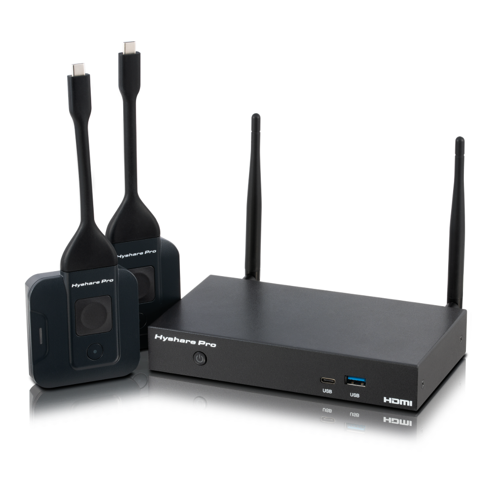CYP Hyshare Pro Wireless Presentation System Kit, WPS-HP201-KIT CYP WPS-HP201-KIT Hyshare Pro Wireless Presentation Kit, 2 USB-C Pods - Image 1