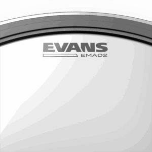 Evans BD20EMAD2 EMAD2 Clear Bass Drum Head, 20 Inch